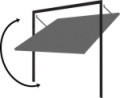 up and over garage door canopy gear